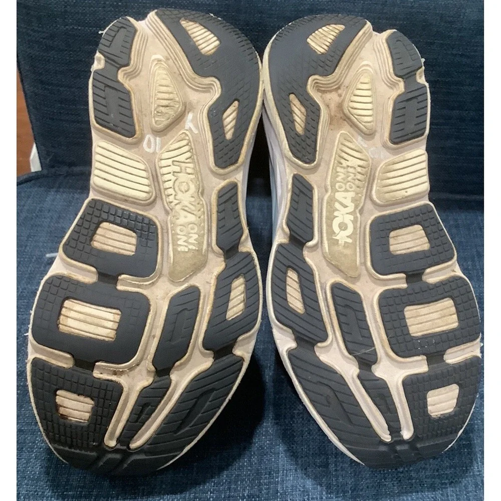 Hoka One One W Bondi 7 Running Shoes Womens 8.5  1110519 Blue Haze